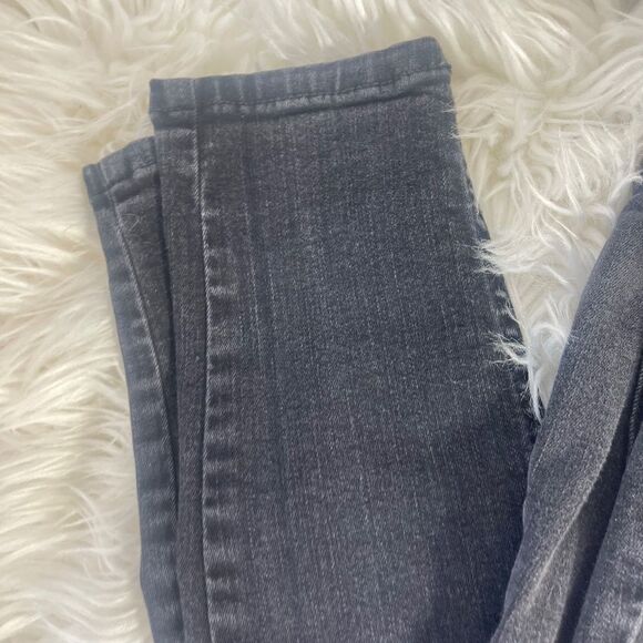 Free People Distressed Black Skinny Jeans Sz 26 - Picture 4 of 10